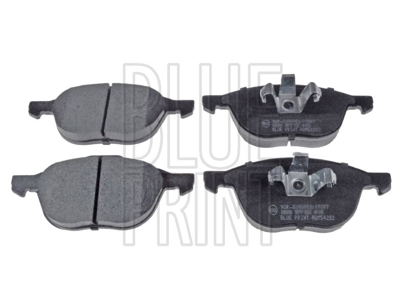 BLUE PRINT ADM54282 — FREN BALATA TAKIMI FORD, MAZDA, VOLVO C-MAX, C-MAX II, ECOSPORT, FOCUS C-MAX, FOCUS II, FOCUS III