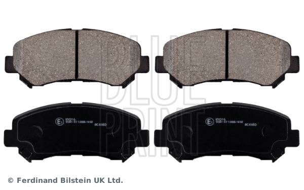 BLUE PRINT ADN142139 — ÖN FREN BALATA NISSAN QASHQAI 1.5L Dci K9K dizel 1.6L 2.0L HR16 HR20 J10 06-13 / X-TRAIL 2.0L QR20 T