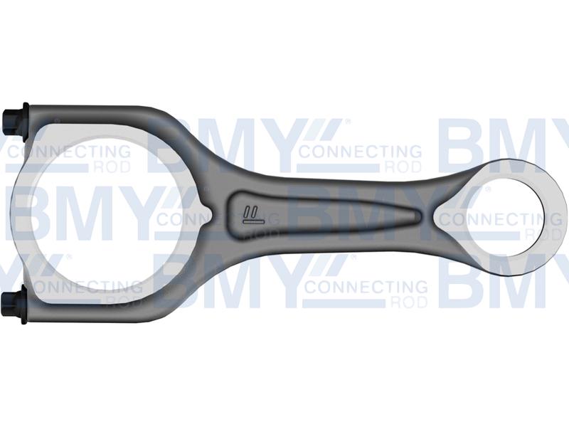 BMY 0806 — PİSTON KOLU 73,70MM (PEUGEOT 206 207 1007/CITROEN C1 C2 C3 XSARA FORD FIESTA FUSION 1.4 TDCİ) DV4