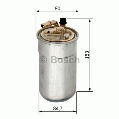 BOSCH 0450906503 — YAKIT FİLTRESİ OPEL CORSA D 06-14 CORSA E 14-19 1.3 B13DTC B13DTE Z13DTJ A13DTC