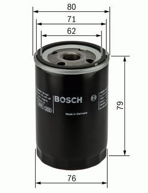 BOSCH 0451103351 — YAĞ FİLTRESİ UNO 01/95 > TIPO 1.4-1.6 ie 89-95 -PANDA-PUNTO 0451103356