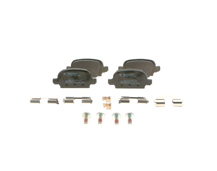 BOSCH 0986424528 — ARKA FREN BALATASI OPEL CORSA C 1.4 1.7 CDTİ 1.8 00-06 TIGRA 1.3 CDTI 04-10 DİSK FRENLER