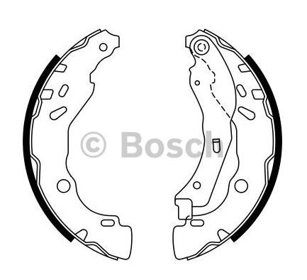 BOSCH 0986487771 — FREN BALATA CLIO IV 12= / C-ELYSEE 12= / 301 12= / C3 II 09-16 / C3 III 16= / CLIO II 00-08 / LOGAN 12= /