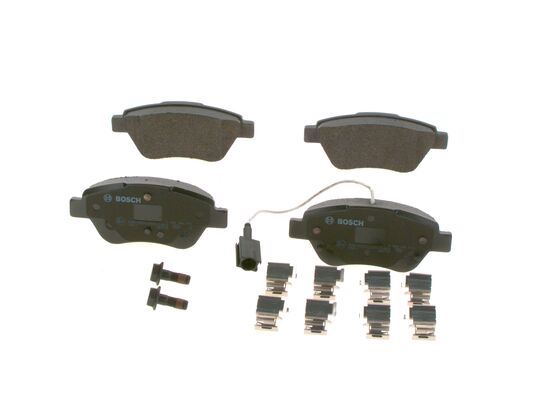 BOSCH 0986494113 — FREN BALATASI ÖN (FIAT 500 FIORINO 1.3 JTD 1.4 ALFA ROMEO MITO 1.4 PEUGEOT BIPPER CITROEN NEMO 1.4 1.4