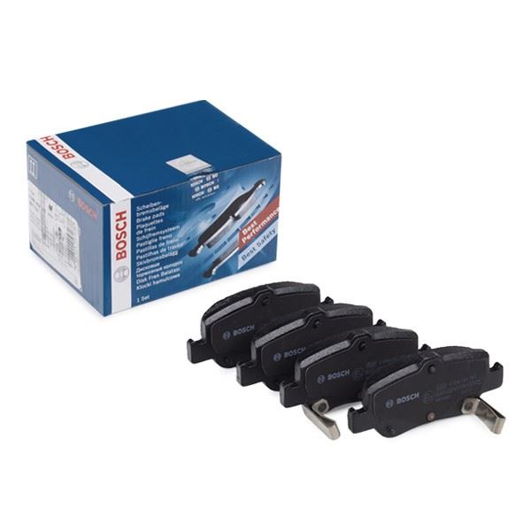 BOSCH 0986494182 — ARKA FREN BALATA TOYOTA AURIS. COROLLA 1.33L 1.6L 1NR-FE 1ZR-FAE NRE180 ZRE181 ZRE185 12> 1.4L 1ND-FTV