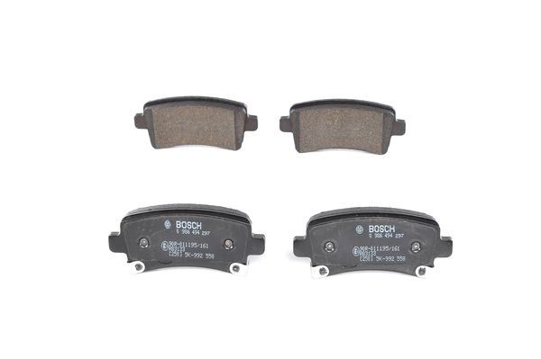 BOSCH 0986494297 — FREN BALATASI ARKA (106 MM) OPEL ASTRA J INSIGNIA A BUICK GL8 S II LACROSSE CHEVROLET CAMARO SAAB 9-5 08-