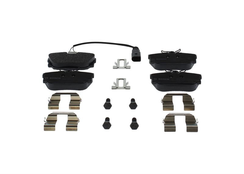 BOSCH 0986494619 — ARKA FREN BALATASI-KABLOLU- (VW TRANSPORTER 97-04 SHARAN 01-10 SEAT ALHAMBRA 03-10)