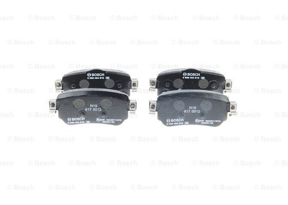 BOSCH 0986494816 — ARKA FREN BALATA RENAULT KADJAR 15> KOLEOS II 18> / NISSAN QASHQAI 1.6L Dci R9M dizel 11> / X-TRAIL 1.6L
