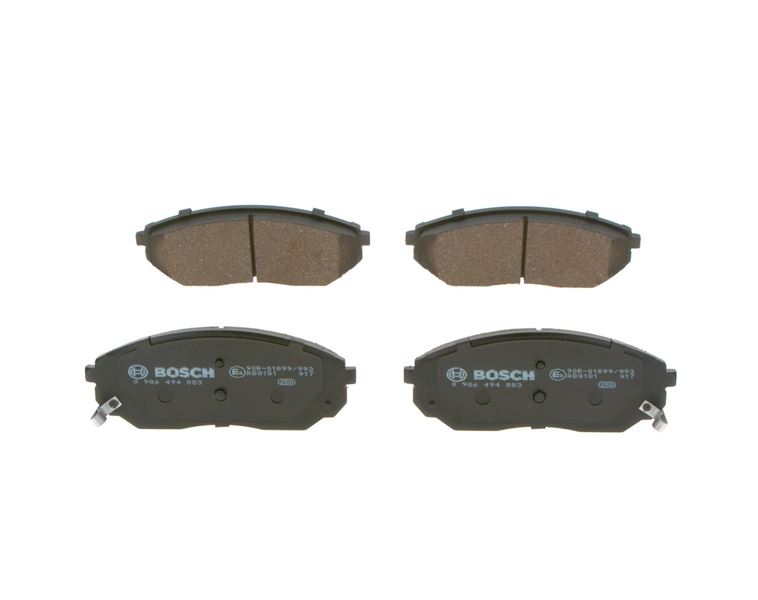 BOSCH 0986494883 — ÖN FREN BALATASI HONDA CIVIC 1.4-1.6-1.8 HB-SEDAN FD6 2006-/ CIVIC FB7 2012-/ HONDA FRV 2006-/