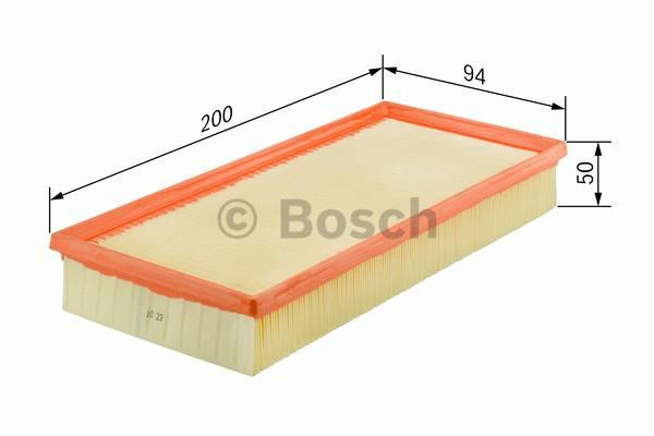 BOSCH 1457429030 — HAVA FİLTRESİ ( VOLKSWAGEN GOLF I-GOLF II-GOLF CABRIO )