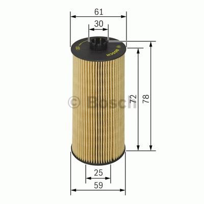 BOSCH 1457429178 — YAĞ FİLTRESİ ASTRA G 1.8 16V-OMEGA B 2.5 V6-3.0 V6-3.2 V6-VECTRA B 1.8i 16V-2.5i V6-2.6i V6-VECTRA C