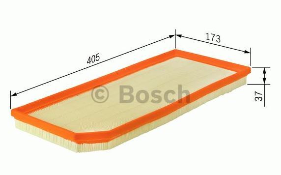 BOSCH 1457433102 — HAVA FİLTRESİ (VW GOLF 04-09 PASSAT 06-08 AUDI A3 04-13 SEAT LEON 06-10 SKODA OCTAVIA 04-08)