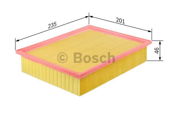 BOSCH 1457433751 — HAVA FİLTRESİ MERCEDES SLK-CLASS M111 R170