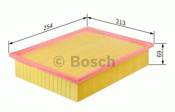BOSCH 1457433772 — HAVA FİLTRESİ (VW PASSAT 97-05 AUDI A4 98-01 A6 98-05 SKODA SUPERB 02-08)