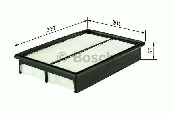 BOSCH 1457433956 — HAVA FİLTRESİ - ( SUZUKI GRAND-VITARA V6 1996-01 / GRAND VITARA 99-05 1.6-2.0-2.5 G16B-J20A-H25A / VITARA