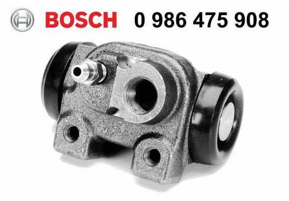BOSCH F026009908 — TEKER SİLİNDİRİ - Ø 19.05 MM SAĞ CITROEN C3 1.1I, 1.4 HDI, 1.4I 01 02 - 08 05, C3 PLURIEL 05 03 - ABS SIZ