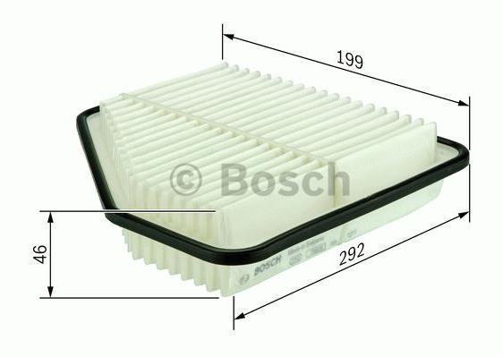 BOSCH F026400159 — HAVA FİLTRESİ HONDA CR-V 2.2L N22A2 dizel RE6 kasa 07-10