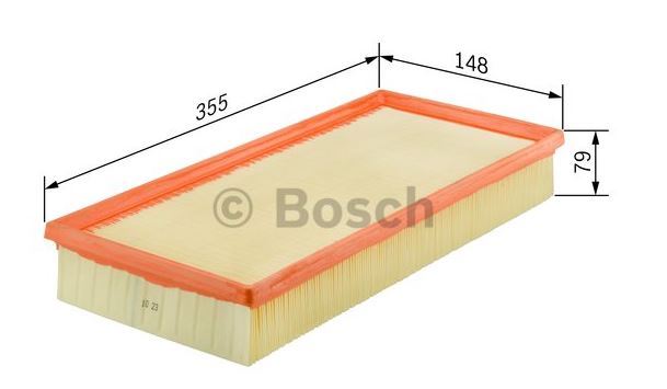 BOSCH F026400409 — HAVA FİLTRESİ BMW F30, F80, F34, F31, F33, F83, F32, F82, F36, F10, F07, F11, F12, F13, F01, F02, F03