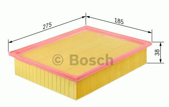 BOSCH F026400424 — HAVA FİLTRESİ ( VW CADDY II 95- POLO CLASSIC / SEAT CORDOBA 93-99 IBIZA II-TOLEDO I )