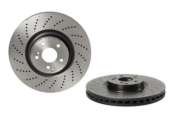 BREMBO 09B76951 — FREN DİSKİ ÖN UV COATED MERCEDES-BENZ