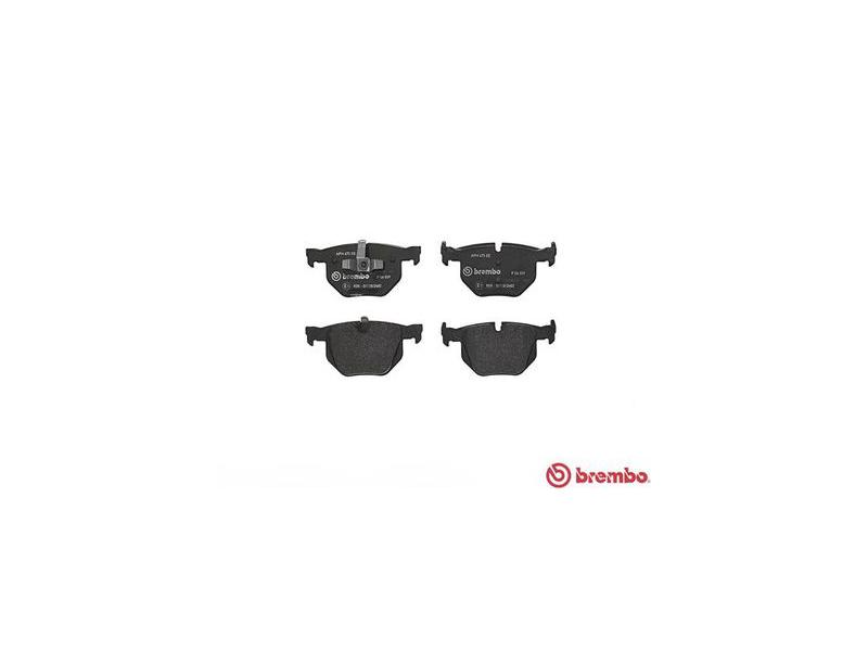BREMBO P06039 — FREN BALATASI ARKA BMW E84-E90-E91-E92-E93 320/325/330 2006-2011