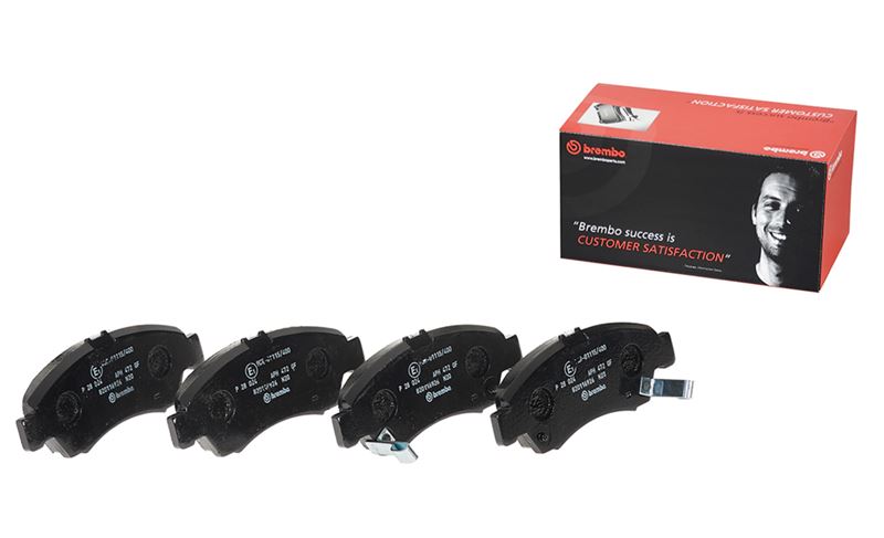 BREMBO P28024 — ÖN FREN BALATA KÜÇÜK TİP HONDA CIVIC 1.6L D16 SI enjeksiyonlu 92-95 1.4L D14A EURO 96-00 / JAZZ 1.4L L13A GD