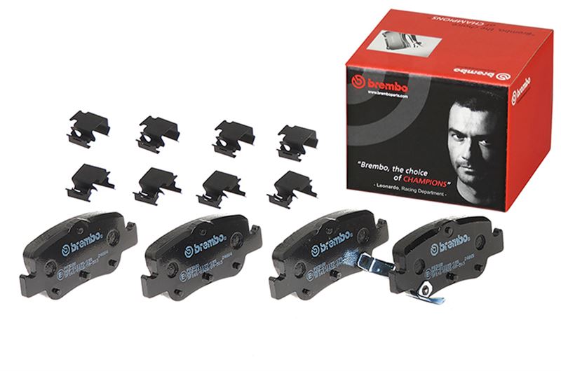 BREMBO P83080 — ARKA FREN BALATA TOYOTA AURIS. COROLLA 1.33L 1.6L 1NR-FE 1ZR-FAE NRE180 ZRE181 ZRE185 12> 1.4L 1ND-FTV D-4D