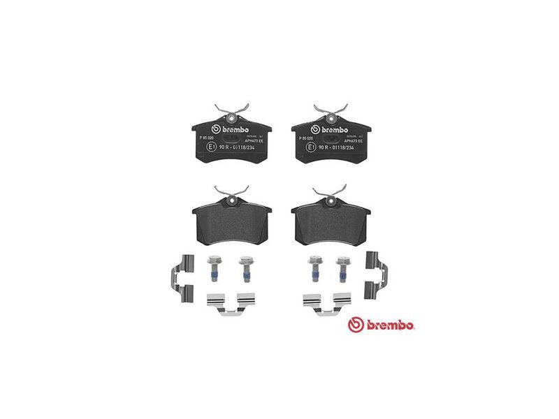 BREMBO P85020 — ARKA BALATA FLUENCE-MEGANE II-III-P207-P308-P307-PARTNER-BERLINGO-C2-C3-C4-CROSSLAND- BORA-PASSAT 97 >GOLF