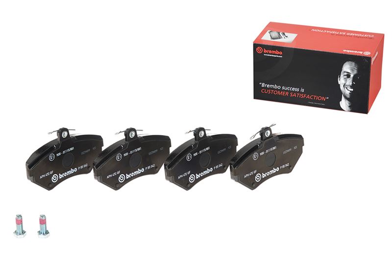 BREMBO P85042 — ÖN BALATA PASSAT 1.6-1.8 1.9TDİ 2.3 10.96-11.00 AUDI A4 1.6-1.8-1.9 TDI 1.95-11.00 0986TB2311