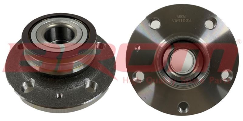 BROM VW61003 — PORYA ARKA RULMANLI SAĞ SOL VOLKSWAGEN CADDY III GOLF V POLO ( 32×136X84 ) ( 805409B )