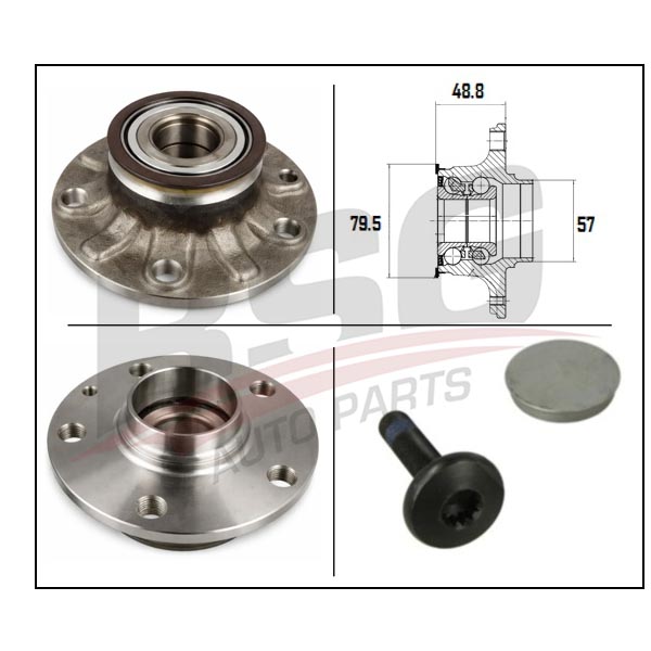 BSG 90600004 — PORYA ARKA GOLF5-GOLF6-GOLF7-JETTA-A3-LEON 04-