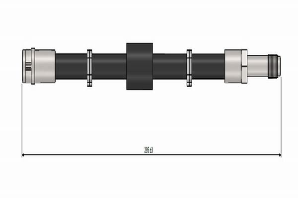 CAVO C900949A — FREN HORTUMU SAĞ ARKA (VW TRANSPORTER 03-)