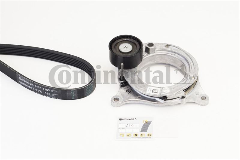 CONTITECH 6PK1165K1 — GERGİ SETİ BMW B38/48/58 KÜTÜK+ KAYIŞ 6PK1165