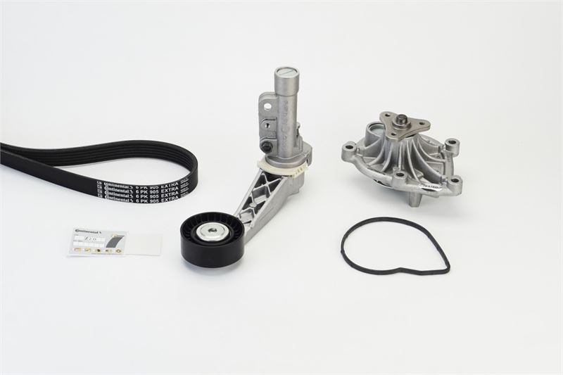 CONTITECH 6PK905EXTRAWP1 — DEVİRDAİM + V KAYIŞ GERGİSİ+ V KAYIŞI B.M 207/208/308/3008/MINI 07-