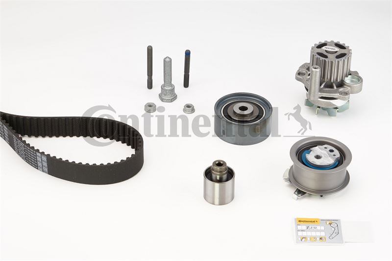CONTITECH CT1051WP2 — TRİGER GERGİ SETİ+DEVİRDAİM ( VW PASSAT 2.0 TDI 05-10 / AUDI A3 03-13 / A4 04-08 / A6 04-11 2.0 TDI )
