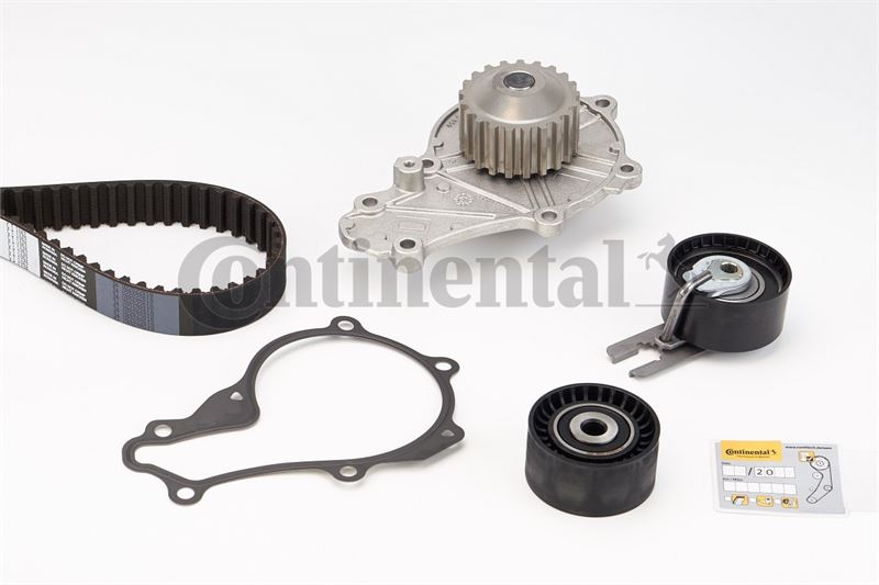 CONTITECH CT1063WP2 — TRİGER SETİ + DEVİRDAİM ( FORD FIESTA 1.4TDCI 02- )( PEUGEOT 206 307 1.4 HDI -)
