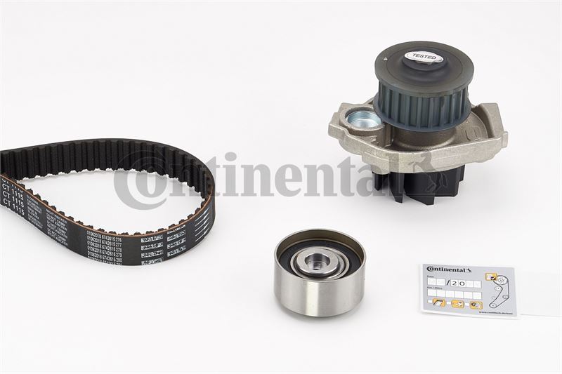 CONTITECH CT1115WP1 — TRİGER SETİ + DEVİRDAİM ( FIAT ALBEA - DOBLO - FIORINO - LINEA - PALIO 1.4 FIRE )