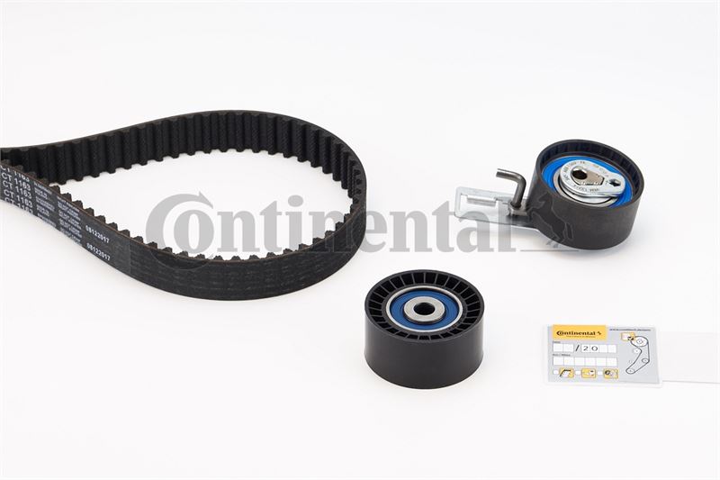 CONTITECH CT1163K1 — TRİGER GERGİ SETİ 139 DIS ( FORD FIESTA 1.4 TDCI 70PS EURO5 12-/ / PEUGEOT 206-207-C3-DS3 EURO 5 -
