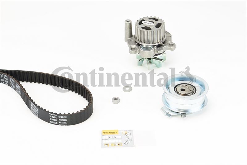 CONTITECH CT908WP2 — TRİGER SETİ+DEVİRDAİM VW AUDI SEAT SKODA 2.0 APK-AQY-AZG-AZJ-BEJ-BER-BHP