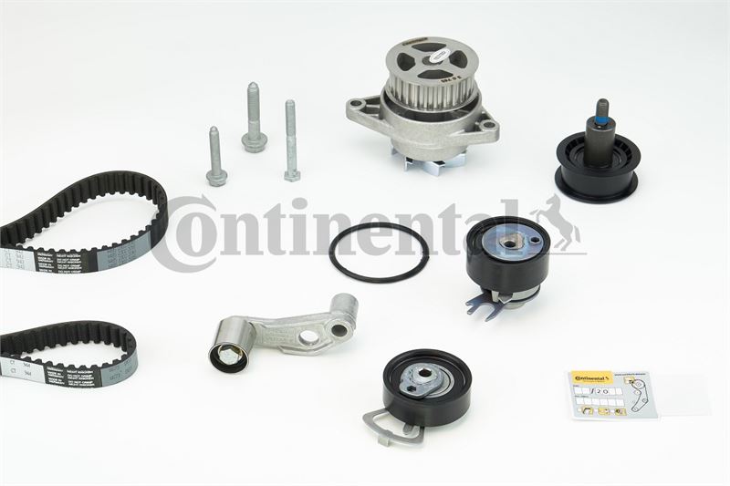 CONTITECH CT957WP2 — TRİGER SETİ+DEVİRDAİM (VW GOLF 03-06 LEON 02-06) AZD-BCB