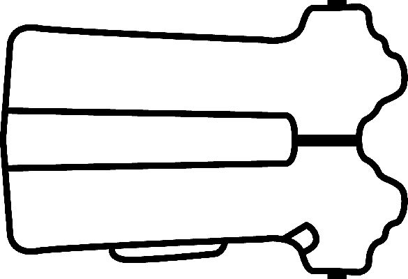 CORTECO 83026686 — 026686P KÜLBÜTÖR ÜST KAPAK CONTASI CORSA C-CORSA D-AGILA 1.0 A10XEP-Z10XE-XEP