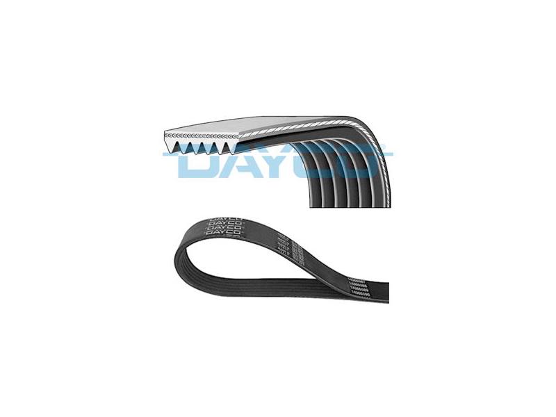 DAYCO 6PK1250 — V KAYIŞI [6PK 1250] FOCUS ASTRA G-H CORSA C-D COMBO C MERIVA A FIESTA PUMA MONDEO Y17DT Y17DTL Z17DTL 98-