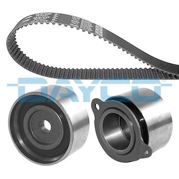 DAYCO KTB297 — TRİGER KAYIŞ SETİ EKSANTRİK SETİ MAZDA 626 2.0L FE GD kasa 89-91 1 KAYIŞ 2 RULMAN 108x250