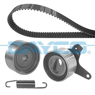 DAYCO KTB848 — TRİGER KAYIŞ SETİ EKSANTRİK SETİ KIA RIO 1.5L A5D DOHC yumurta kasa 00-05 1 KAYIŞ 2 RULMAN 13 7x220