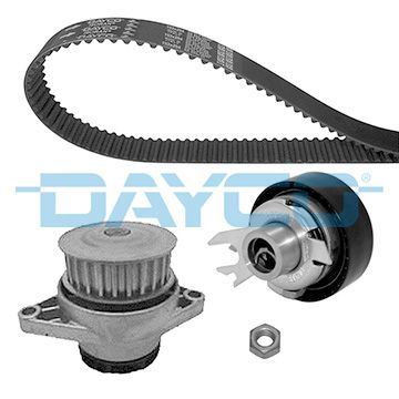 DAYCO KTBWP2560 — TRİGER SETİ+DEVİRDAİM (VW CADDY 96-03 GOLF 95-98 POLO 95-00 POLO CLS 97-00 SEAT IBIZA 97-99) AEE-ALM