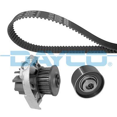 DAYCO KTBWP4662 — DEVİRDAİMLİ EKSANTRİK GERGİ KİT FIAT DOBLO 01> LINEA 07> PUNTO 09> PANDA 10> ALBEA 07> ALFA ROMEO MITO 11>