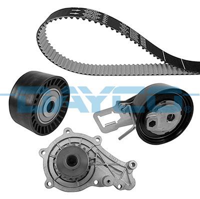 DAYCO KTBWP9170 — TRİGER SETİ+DEVİRDAİM (141 DIS) FM5Q 8A615 AA 3M5Q 8591 CA FOCUS COURIER FIESTA 208 308 2008 3008 C3 C4