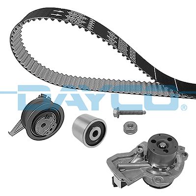 DAYCO KTBWP9991 — TRİGER SETİ+KUMANDA EDILEBILEN DEVİRDAİM VW POLO 14- AUDI A1 14-18 SEAT IBIZA 15- TOLEDO 15-19 SKODA FABIA