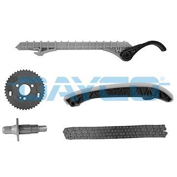 DAYCO KTC1003 — EKSANTRİK ZİNCİR SETİ EKS ZINCIRI+ZİNCİR GERGİSİ+3KIZAK+DISLI 266 169-245 2004-2011