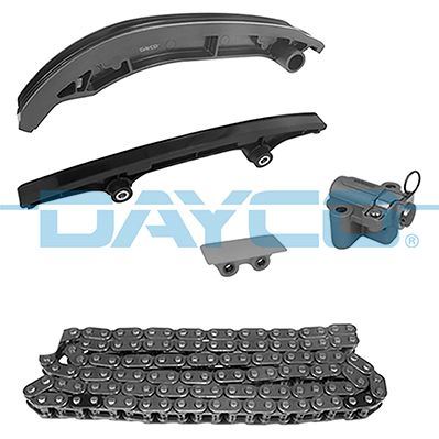 DAYCO KTC1192 — EKSANTRİK ZİNCİR SETİ (ÖN ÇEKER VE CONTA YOK) (ZİNCİR+GERGİ MEKANİZMA+DEMİR PALET+2 ADET KLAVUZ PALET) FORD